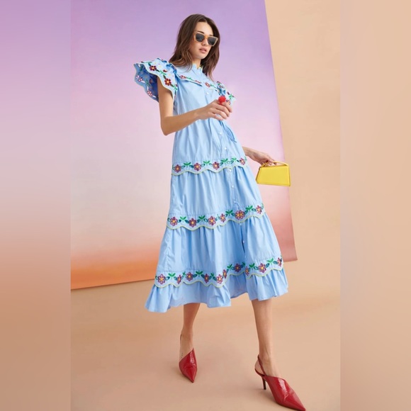 Bora Bora Dress Blue - Picture 2 of 8